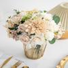 Silk Artificial  Flowers Peony Rose Hydrangea With Stem Mix Gift Box DIY Garden Table Party  Decoration Wedding Bridal Bouquets