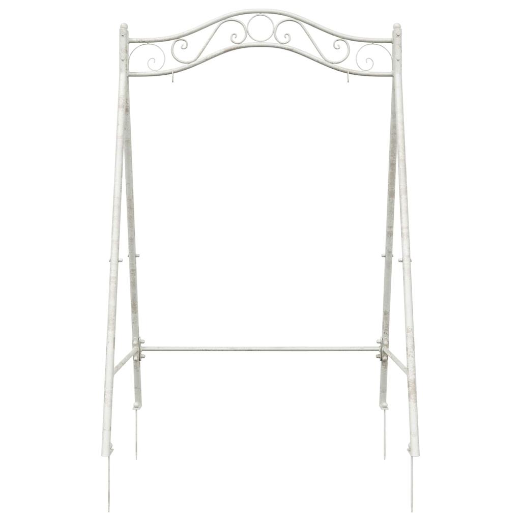 Struttura Altalena Bianco Antico 113 x 121,5 x 168 cm Acciaio