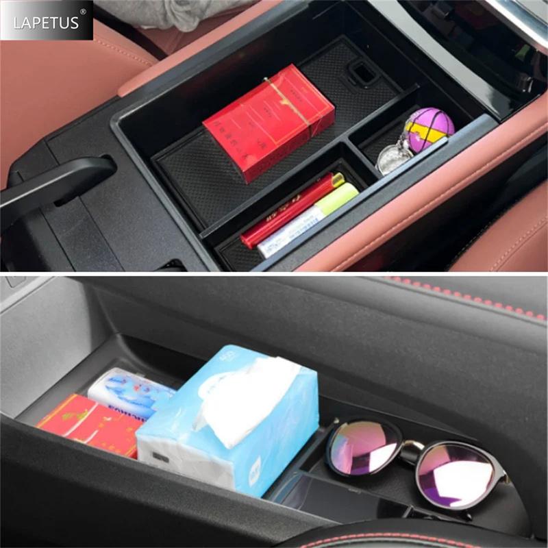 For Changan CS55 Plus 2024 2025 Auto Interior Styling Central Storage Box Pallet Armrest Container Box Cover Door Armrest Decor