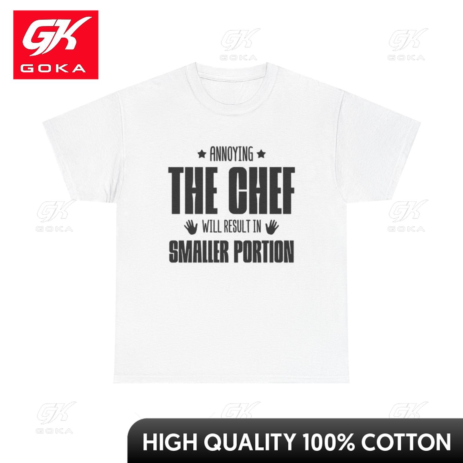 Dont Annoy The Chef Graphic T Shirt Funny Kitchen Unisex Heavy Cotton Tee Vibrant Cool Tee Durable Smart Breathable Tee S
