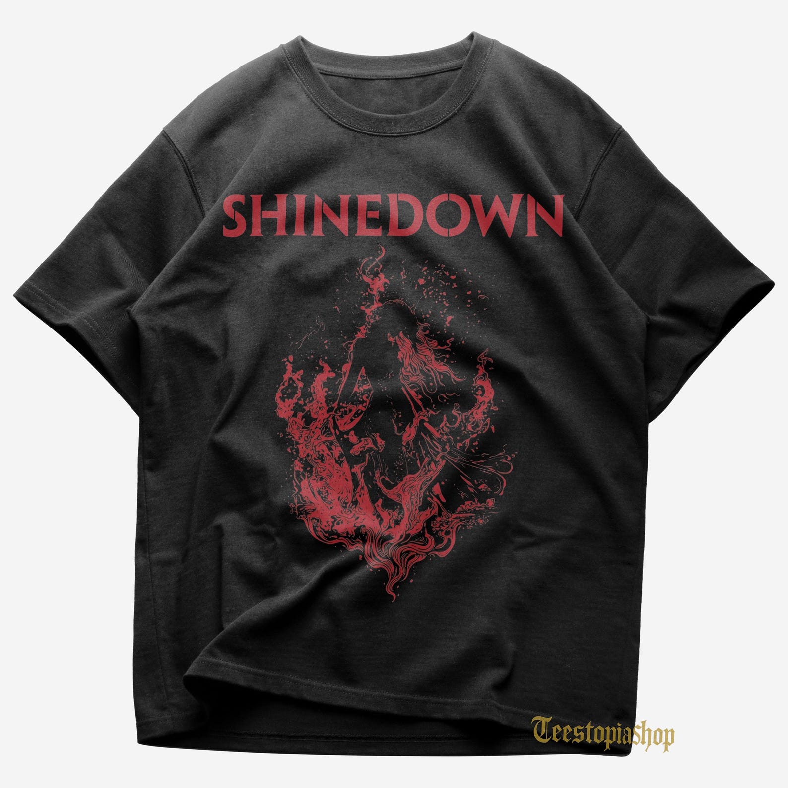 Shinedown T shirt - Three Six Five - Secon Change - Shinedown Merch - Rock Tee - Gift for Rock Lovers - Premium Music Apparel - Rock Merch M