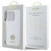 Guess Guhcp16Xm4Dgph Iphone 16 Pro Max   6.9 Biały/White Hardcase Silicone Logo Strass 4G