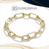 Women'S Bracelet 925 Ankier Thick Fashionable -Plated Chain