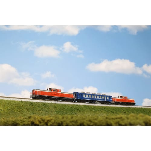KATO N Gauge 12 Series Passenger Car, JR East Takasaki Rolling Stock Center, 7-Car Set, 10-1720, Blue, Model Train