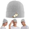 Duck Sleeping Tired Duck Resting Funny Duck Warm Knitted Cap Winter Knit Bonnet Hat Skullies Beanies Hip Hop Caps for Unisex