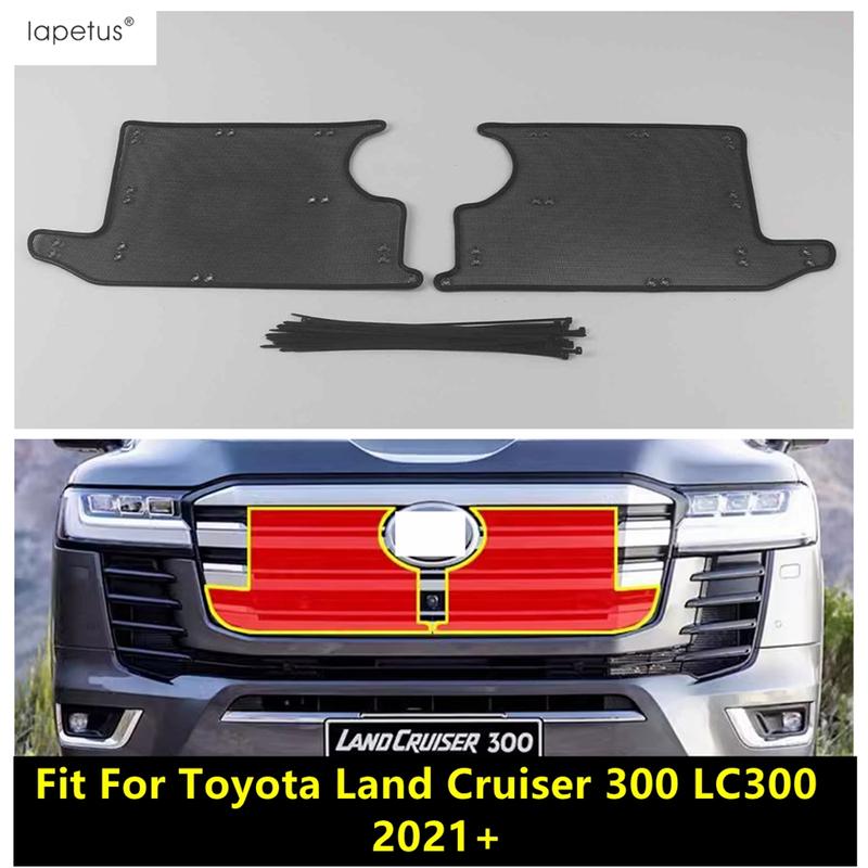 Car ect Screening Mesh Front Grille ert Net Protective Kit Accessories Fit For Toyota Land Cruiser 300 LC300 - 2025