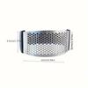 Stainless Steel Garlic Press Manual,No Charging Needed,Durable Metal Kitchen Gadget for Effortless Garlic Crushing,Essential for Home and Dorm Cooking