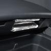 For Dodge Ram 1500 19-25 Chrome Interior Center Armrest Box Switch Cover Trim 2P