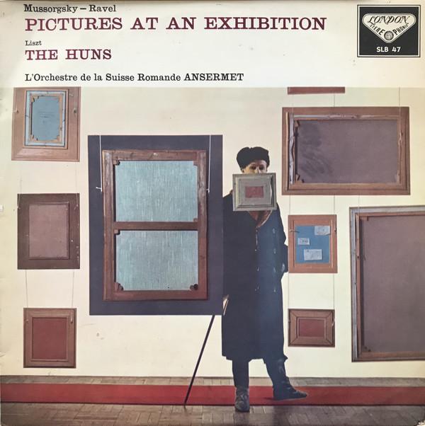 LP Record MODEST MUSSORGSKY - MAURICE RAVEL,  - Pictures At An Exhibition / The Hun SLB47 LONDON 1960 Japan Classical Used
