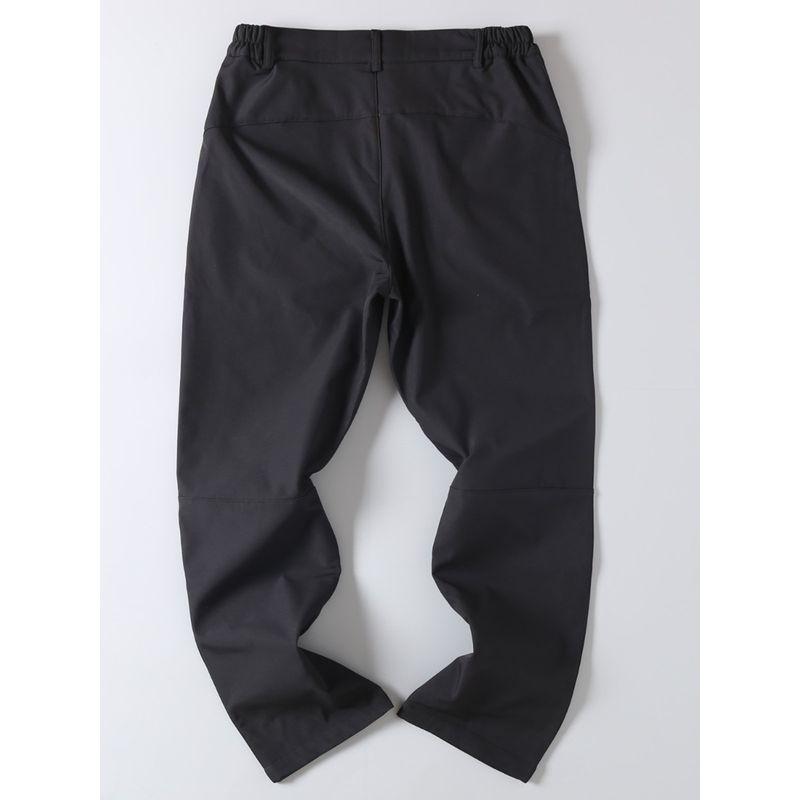 Export Export Men's Tail Goods Outdoor Windproof Waterproof Tactical Pants Fall Winter Men Fleece-lined Soft Shell Straight-leg Casual Pants