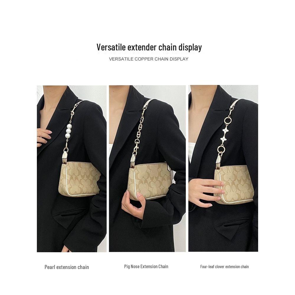 Mahjong Bag Extension Chain: Hobo Underarm Bag with Chain Accessories