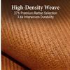 Natural Rattan Ice Silk Cooling Mat, Baby-Safe Double-Sided All-Season Bed Sheet, 2025 New, Multiple Sizes for Home & Nursery
