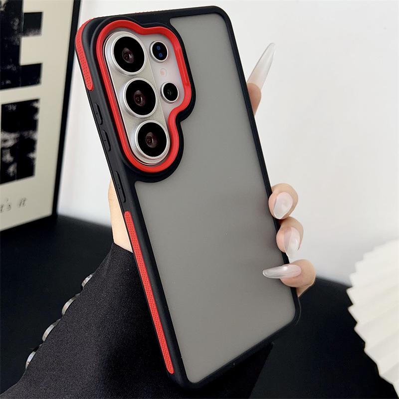 Dual-Tone Matte Samsung S26ultra Phone Case for S25/S24, A55/A07, and A16/A05s