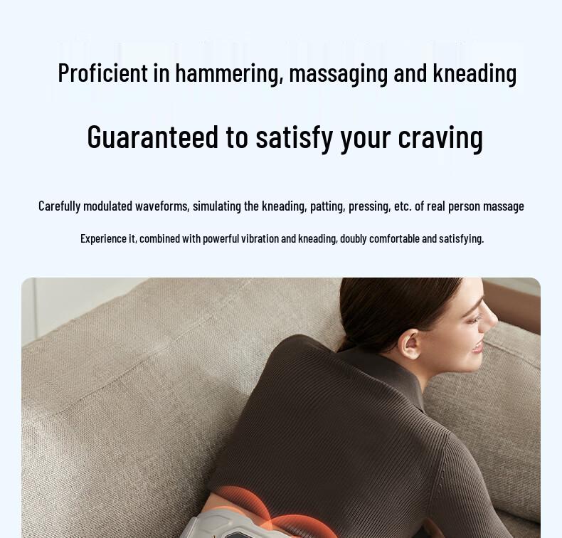 SKG G7 Deluxe Waist Massage Belt with Vibration and Heating