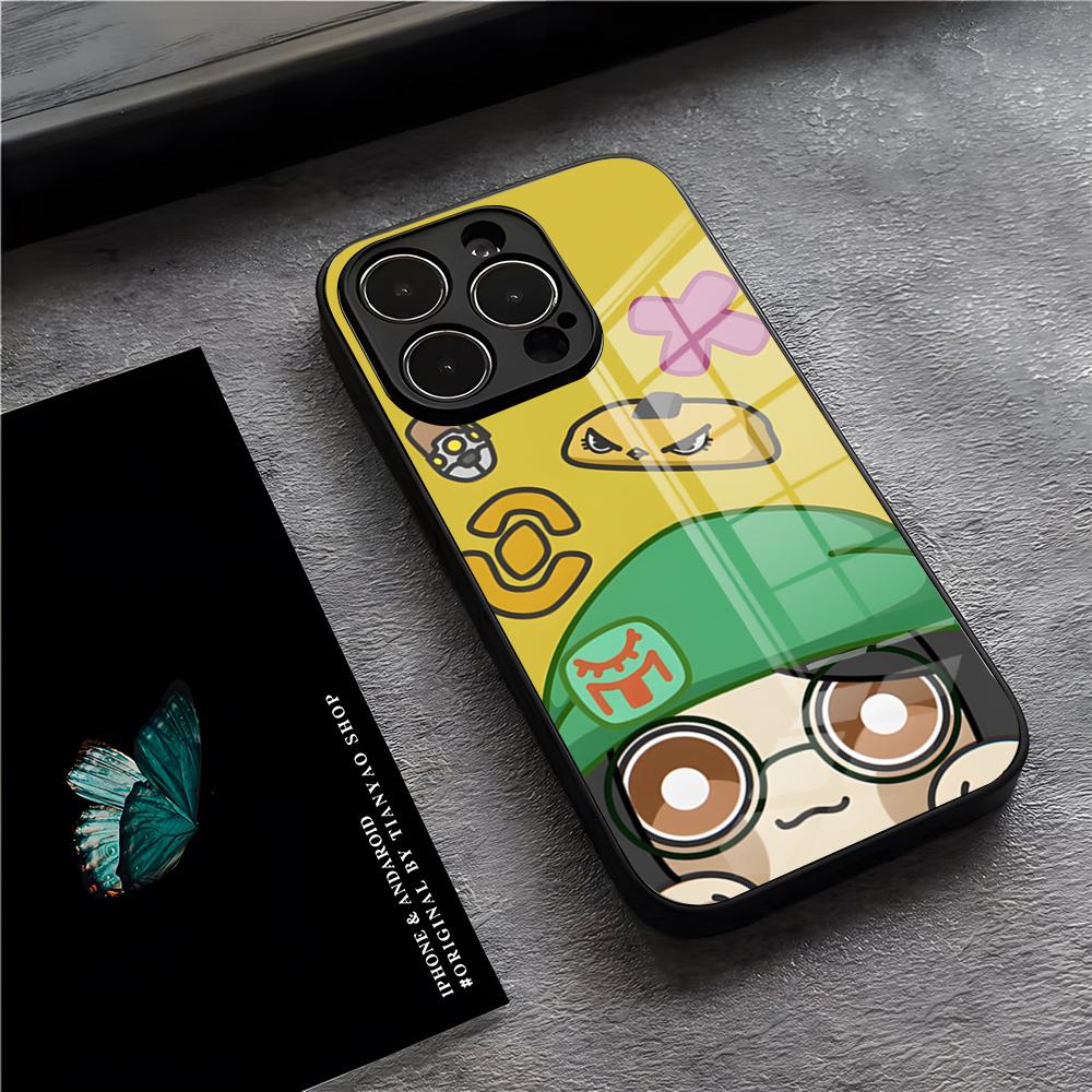 V-Valorant Spiel Handyhülle Für IPhone 17 Pro Max 15 Pro 16 14 Plus 12 13 Mini 11 Pro Stoßfeste Glasabdeckung