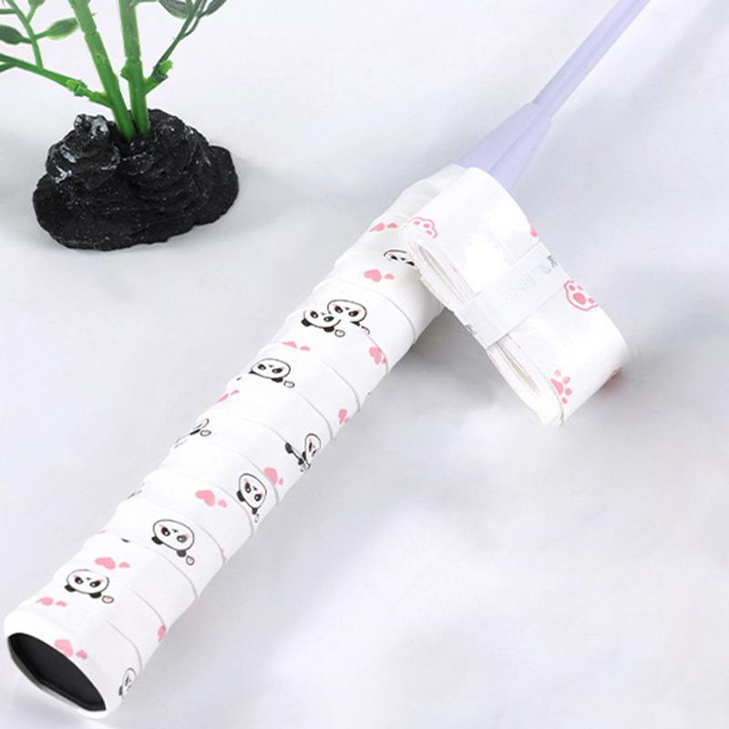 Tennis Wrap Grip Tape Comfortable Sweat-Absorbent Tennis Racquet Grip Wrap Lightweight Badminton Accessories for Junior