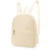 Womens Fashion Heart Print Nylon Backpack With Waterproof Design For Daily Use
