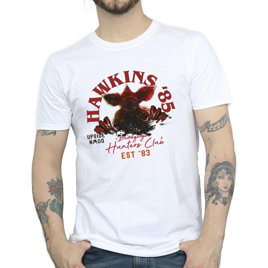 Netflix Mens Stranger Things Hunters Club T-Shirt