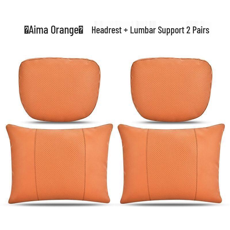 Compatible with Car Headrests, Neck and Lumbar Supports for Maybach, Mercedes-Benz, Tesla, and More.