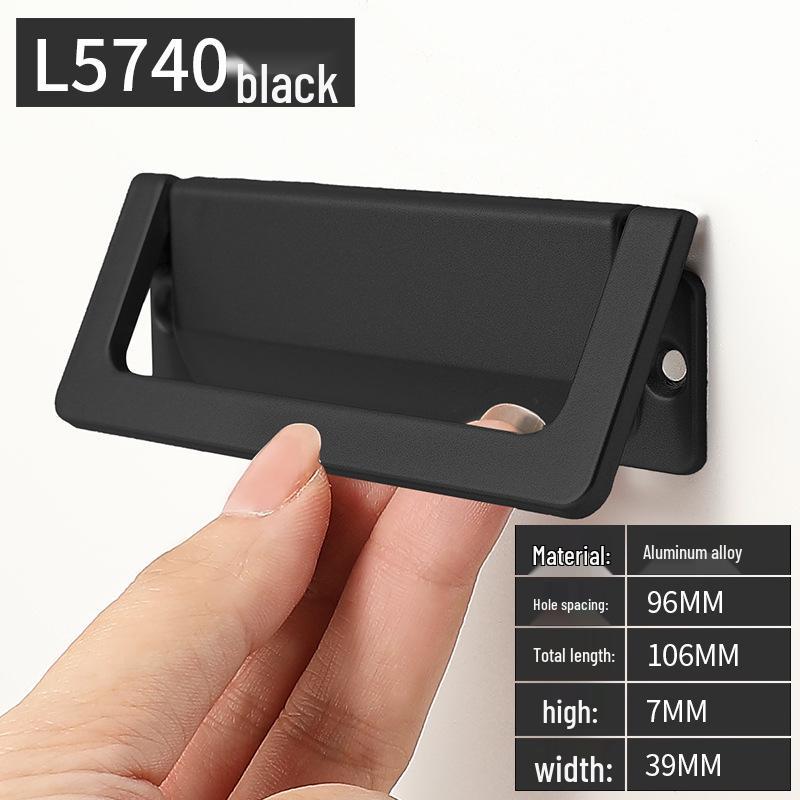 Moderner europäischer Stil, unsichtbarer Schrankgriff ohne Bohren