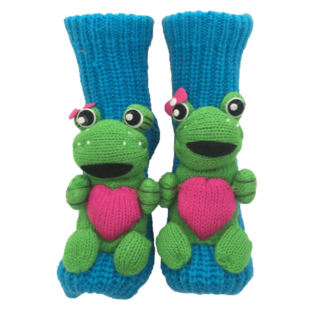 Long Stocking Stuffers Socks Household Anti-Skid Floor Slipper Sock Chunky Knit Thermal Thicken Warm Animal Socks for Christmas