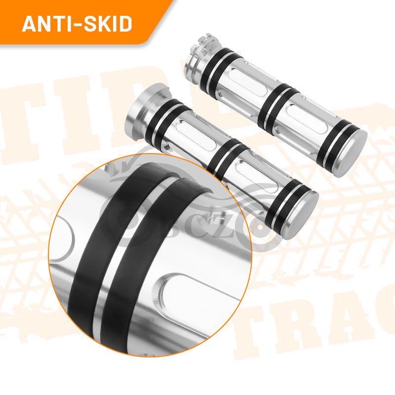 CNC Handlebar Grips for Harley Touring 883 X48, 25mm