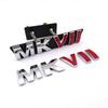 UDXKW1 3D MKVII auto grille Grill Emblem and rear truck Chrome Red Badge Car Sticker for VW Golf MK7