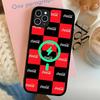 Coca-cola Vintage Phone Case For IPhone 13 14 15 11 12 16 17 Pro Max Plus For Magsafe Magnetic Shell