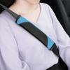 2pcs Car Seat Belt Protector Pad PU Shoulder Cushion Cover Universal Safety Belt Protection Cover Interior Decoration Accessories