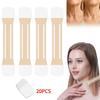 Face Neck Lifting Tape Invisible Face Lifting Adhesive Stickers  Instant Skin Tightening Patch Tapes (4 Elastic Bands + 20 Replacement Tapes)