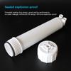 Universal 1812/2012 50-125G Reverse Osmosis Membrane Filter Housing Replacement With Elbow Fittings Housing Wrench Check Valve