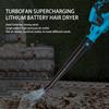 Brushless Electric Air Blower 46000RPM Cordless Efficient Leaf Snow Dust Blowing High Powerful Tool for Makita 18V Battery
