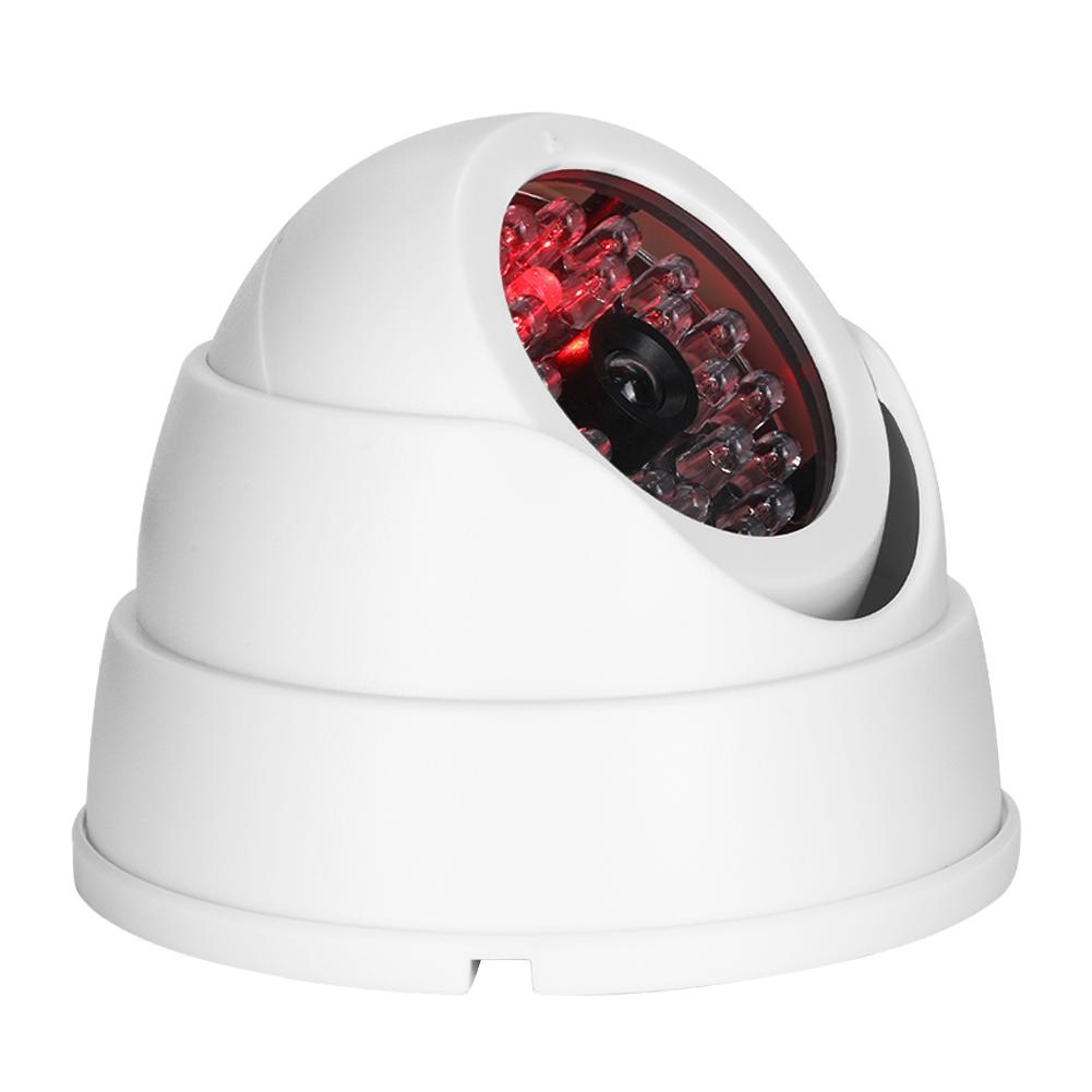 Mr‑18b Wireless Indoor Outdoor Dome Simulated Surveillance Camera with 30pcs Dummy IR LEDs