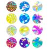Holographical Pendant Mould Round Wind Chime Pendant Mold for DIY Enthusiasts