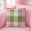 Woven Patterns Cushion Cover Comfortable Reversible Pillow Cover Ideal for Car Sofa Bedroom  Beyond