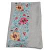 Embroidered Flower Scarf Cotton Women Long Wrap Bandana Scarves Girl Shawl Gift