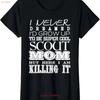 Funny Scout Mom I Never Dreamed Mother Day T Shirt Vintage Washed Casual Designer Clothes Versatile Unisex Graphic Streetwear