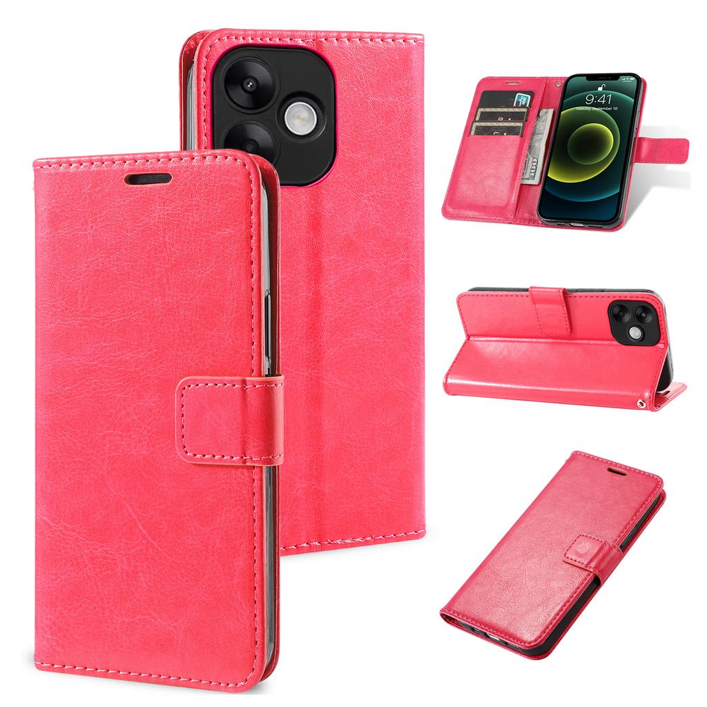Solid Color Mobile Phone Case For Motorola Moto E7 Plus P40 G7 Power G9 Play E20 E30 E32 E40 G10 G31 PU Wallet Leather Etui Capa