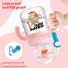 300ml Creative Whale Squirt Water Cup Detachable Lovely Baby Drinking Cup Leakproof Protable Kids Outdoor Travel Water Bottle