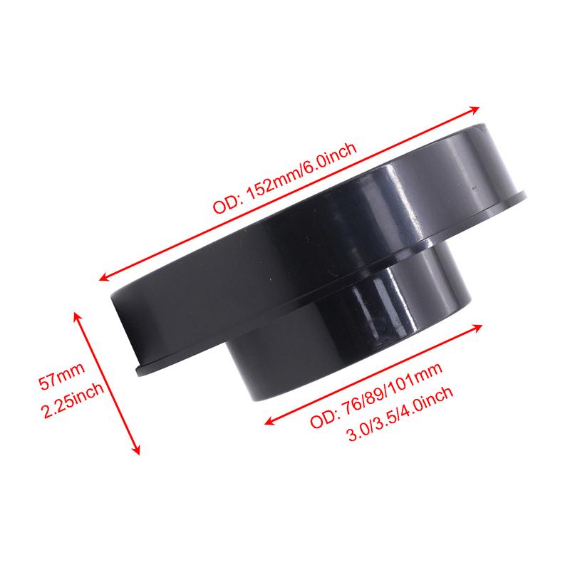 Air Intake Filter Auto Cold Kit Sport Racing Car Acessories Cone High Flow Filters Automobile Universal Parts 150-76/89/101mm