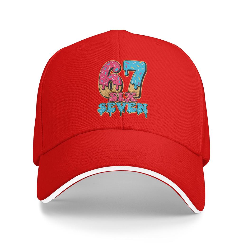 Baseball Drip Number 67 Player Or 67th Birthday Baseball Cap Streetwear Trucker Hat Summer Men Adult Hunting Baseball Caps