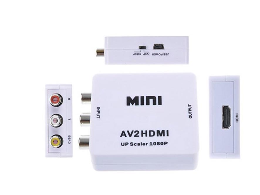 AV to HDMI Converter: High-Definition, 1080P Support