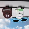 Car Sunglasses Holder Sun Visor Glasses Clip PU Leather Eyeglasses Clip Car Accessories For XC90 V90 D5 D2 S80 S70 T5 V50