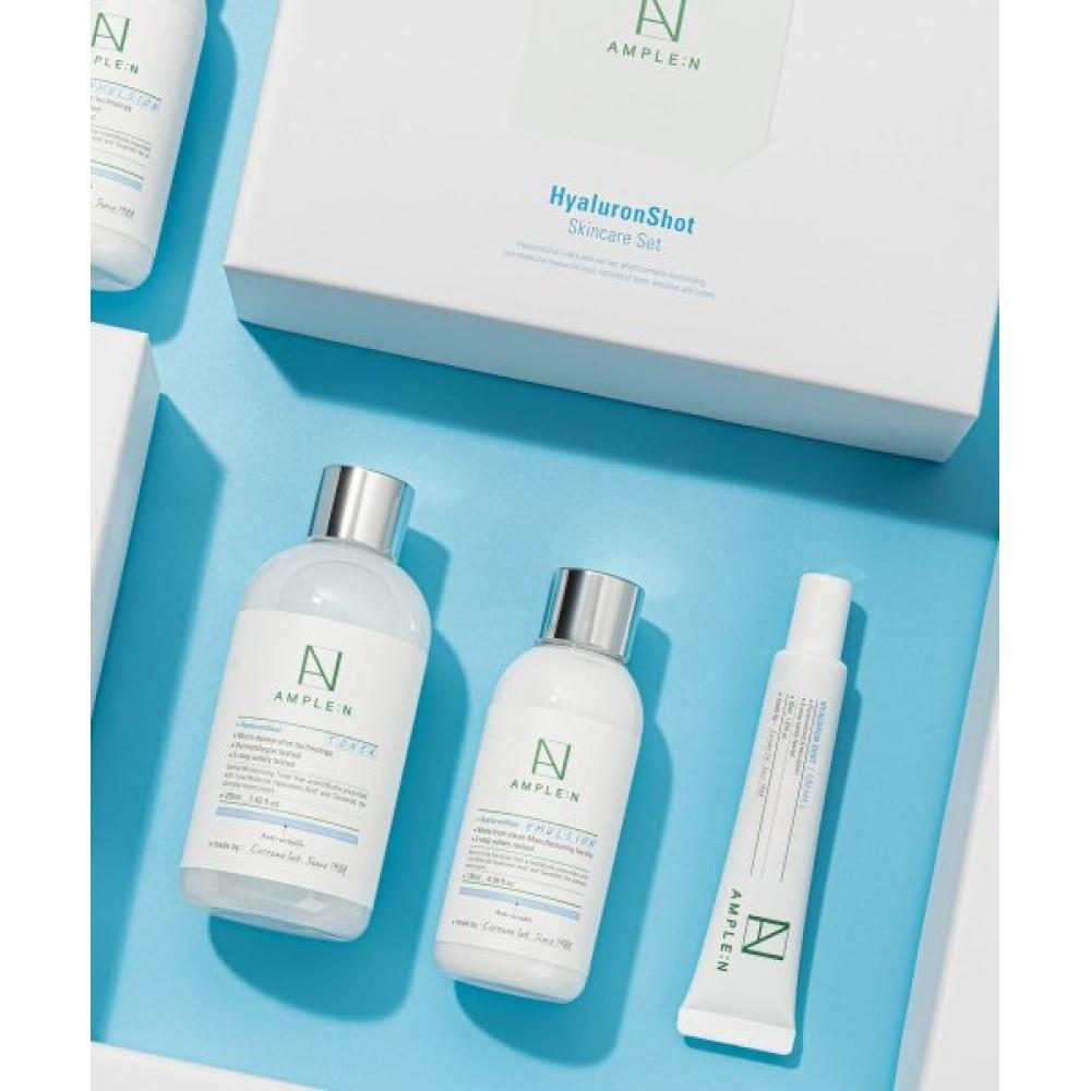 Amplen Hyaluronic Shot 3 Moisture Special Set Toner+emulsion+cream none