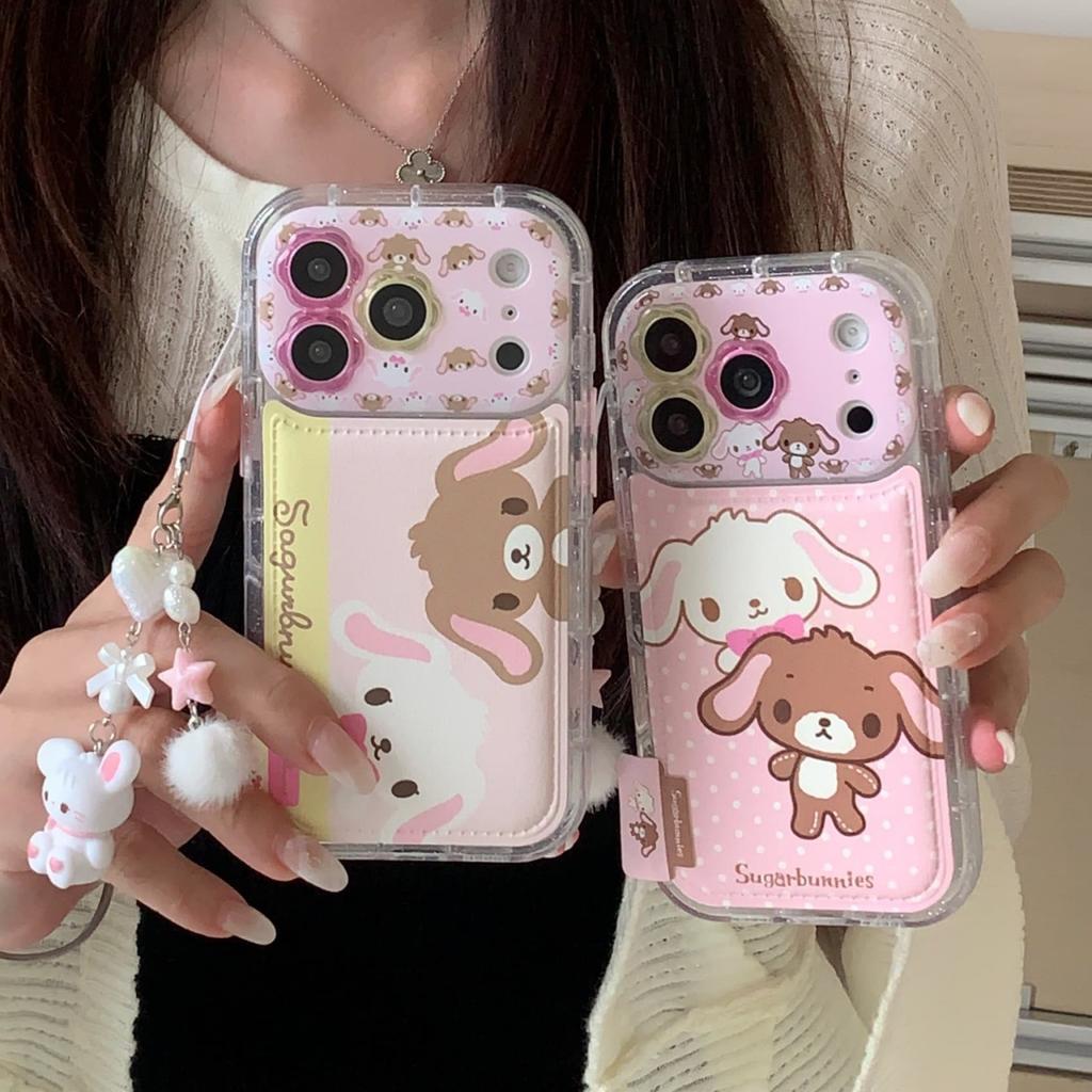 Cute Caramel Dessert Rabbit for iPhone17promax Apple 14 Mobile Phone Case 16pro Protective Case 15 Women