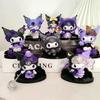 Kawaii  Kuromi Werewolf Series Figures, Collectible  Model Toys Desktop Ornament For Fans Gift Home Decor