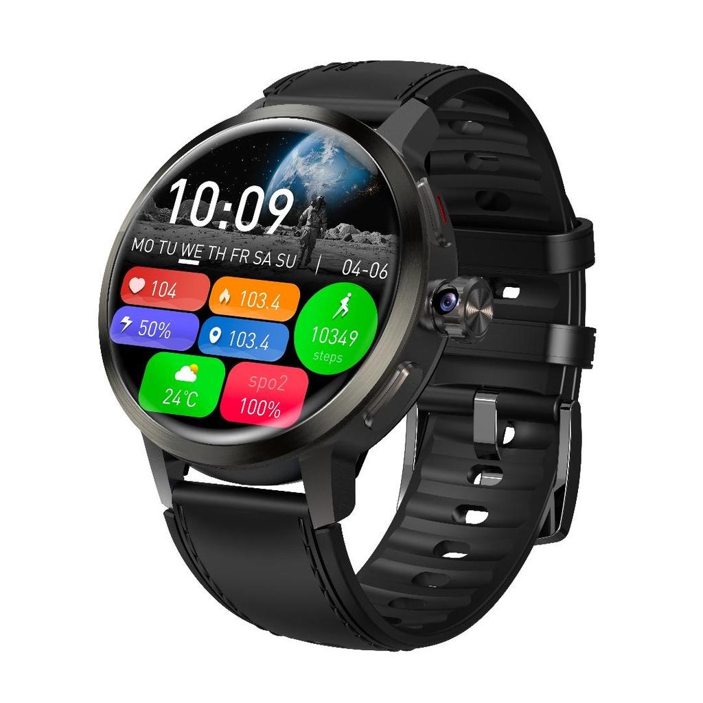 Rainbuvvy DM82 4G Android Phone Watch 1.75inch AMOLED 2GB RAM 16GB ROM Quad Core 5MP Full Netcom 1520mAh Long Standby Touchscreen Smartwatch