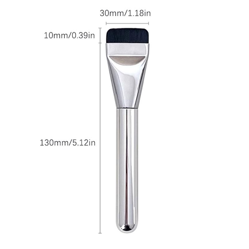 Ultra Thin Foundation Brush Lightweight And Thin Face Contour Brush Flat Contour Brush Blending Foundation Cream Makeup Brushes