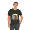 Bald Eagle Head Realistic Raptor Graphic T-Shirt