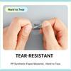 230Pcs DIY Self-Adhesive Label Transparent Thermal Printing Paper Name Tag Sticker  School Supplies
